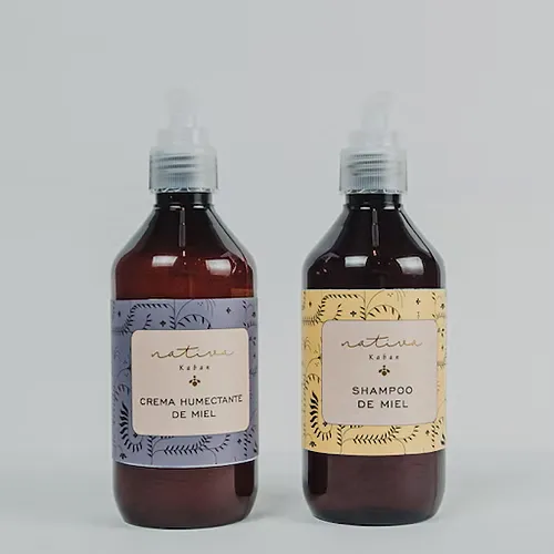 Crema y Shampoo con miel